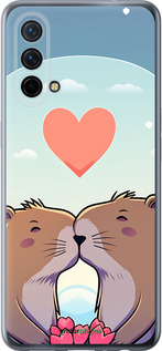 Силиконовый чехол Капибара любовь для OnePlus Nord CE 5G/CORE Edition 5G - 6027u-3484 изображение 