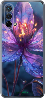 Силиконовый чехол Магический цветок для OnePlus Nord CE 5G/CORE Edition 5G - 6038u-3484 изображение 