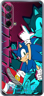 Силиконовый чехол Соник для OnePlus Nord CE 5G/CORE Edition 5G - 6284u-3484 изображение 