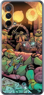 Силиконовый чехол Черепашки нинзя для OnePlus Nord CE 5G/CORE Edition 5G - 6346u-3484 изображение 