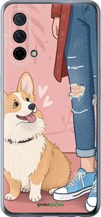 Силиконовый чехол Корги 3 для OnePlus Nord CE 5G/CORE Edition 5G - 6707u-3484 изображение 