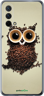 Силиконовый чехол Сова из кофе для OnePlus Nord CE 5G/CORE Edition 5G - 777u-3484 изображение 