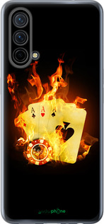 Силиконовый чехол Горящие карты для OnePlus Nord CE 5G/CORE Edition 5G - 839u-3484 изображение 