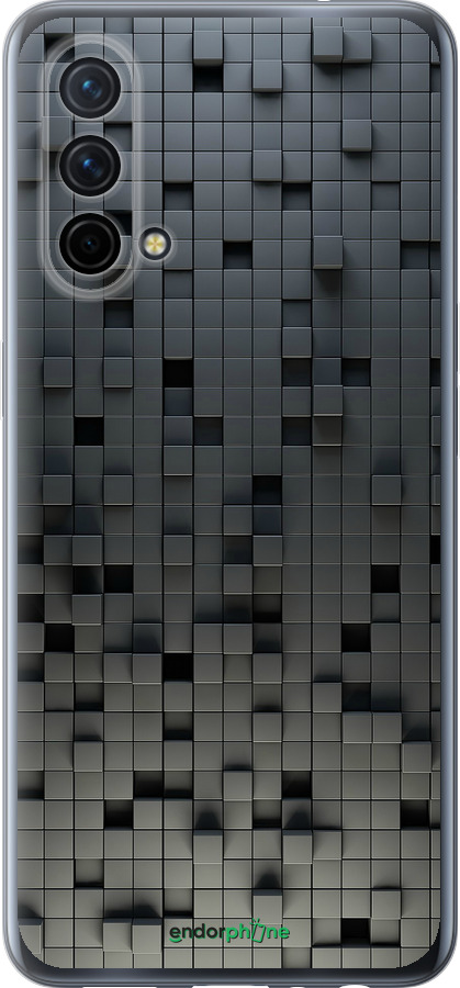 Силиконовый чехол Кубики для OnePlus Nord CE 5G/CORE Edition 5G - 1061u-3484 изображение 