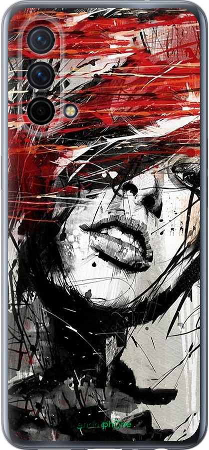 Силиконовый чехол Лицо девушки для OnePlus Nord CE 5G/CORE Edition 5G - 1162u-3484 изображение 