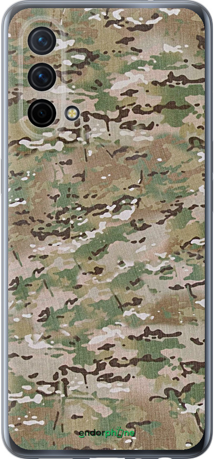 Силиконовый чехол Камуфляж v5 для OnePlus Nord CE 5G/CORE Edition 5G - 1201u-3484 изображение 