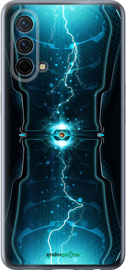 Силиконовый чехол Молнии в цилиндре для OnePlus Nord CE 5G/CORE Edition 5G - 120u-3484 изображение 