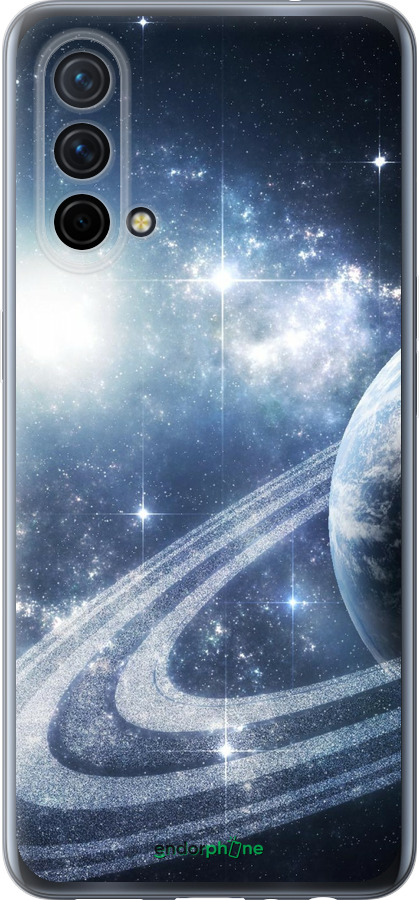 Силиконовый чехол Кольца Сатурна для OnePlus Nord CE 5G/CORE Edition 5G - 173u-3484 изображение 