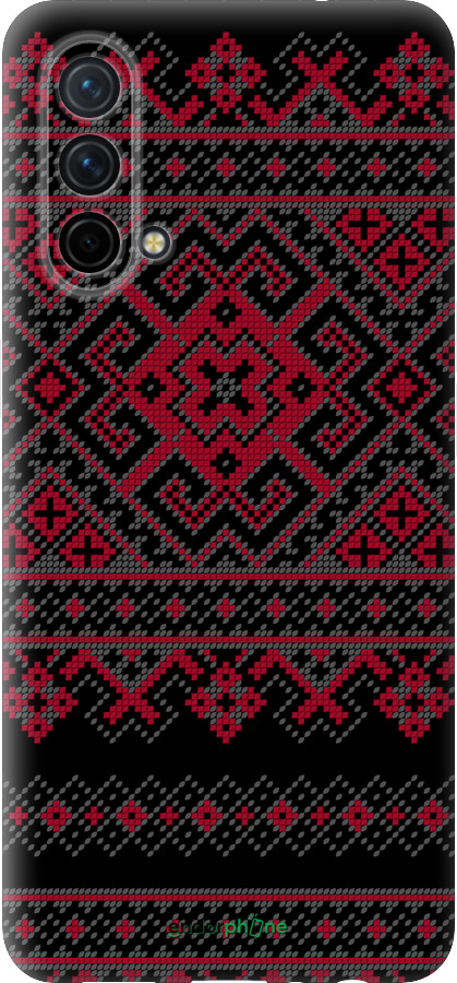 Силиконовый чехол Вышиванка 52 для OnePlus Nord CE 5G/CORE Edition 5G - 1763u-3484 изображение 