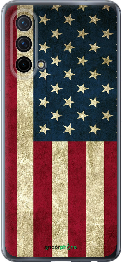 Силиконовый чехол Флаг США для OnePlus Nord CE 5G/CORE Edition 5G - 395u-3484 изображение 