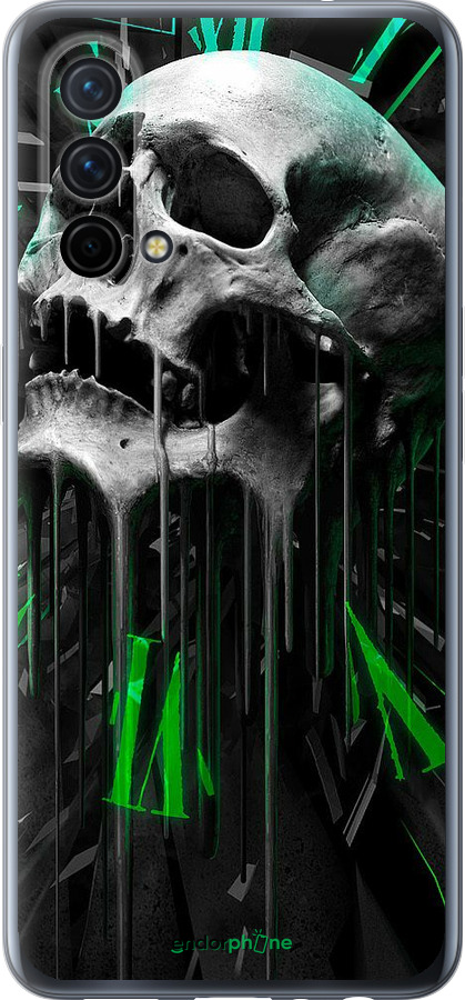 Силиконовый чехол Череп-часы для OnePlus Nord CE 5G/CORE Edition 5G - 4100u-3484 изображение 