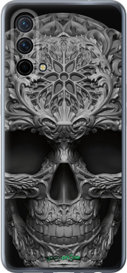 Силиконовый чехол skull-ornament для OnePlus Nord CE 5G/CORE Edition 5G - 4101u-3484 изображение 