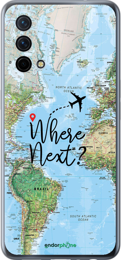 Силиконовый чехол Путешествие для OnePlus Nord CE 5G/CORE Edition 5G - 4503u-3484 изображение 