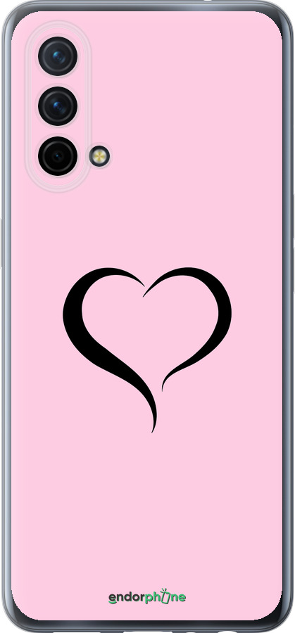 Силиконовый чехол Сердце 1 для OnePlus Nord CE 5G/CORE Edition 5G - 4730u-3484 изображение 