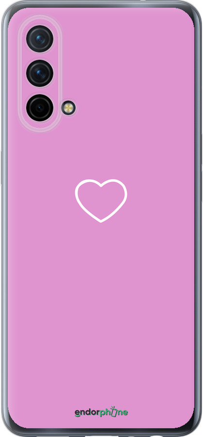 Силиконовый чехол Сердце 2 для OnePlus Nord CE 5G/CORE Edition 5G - 4863u-3484 изображение 