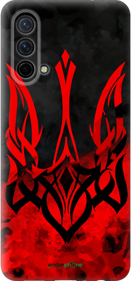 Силиконовый чехол Герб Украины v2 для OnePlus Nord CE 5G/CORE Edition 5G - 5312u-3484 изображение 