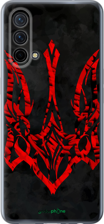 Силиконовый чехол Герб Украины v4 для OnePlus Nord CE 5G/CORE Edition 5G - 5319u-3484 изображение 