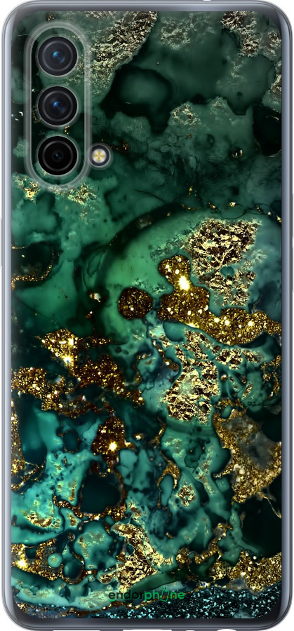 Силиконовый чехол Мрамор золото богатство для OnePlus Nord CE 5G/CORE Edition 5G - 5419u-3484 изображение 
