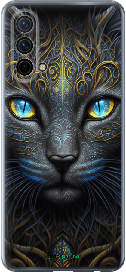 Силиконовый чехол Кошка для OnePlus Nord CE 5G/CORE Edition 5G - 5548u-3484 изображение 