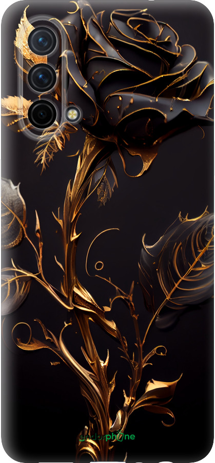 Силиконовый чехол Роза 3 для OnePlus Nord CE 5G/CORE Edition 5G - 5552u-3484 изображение 