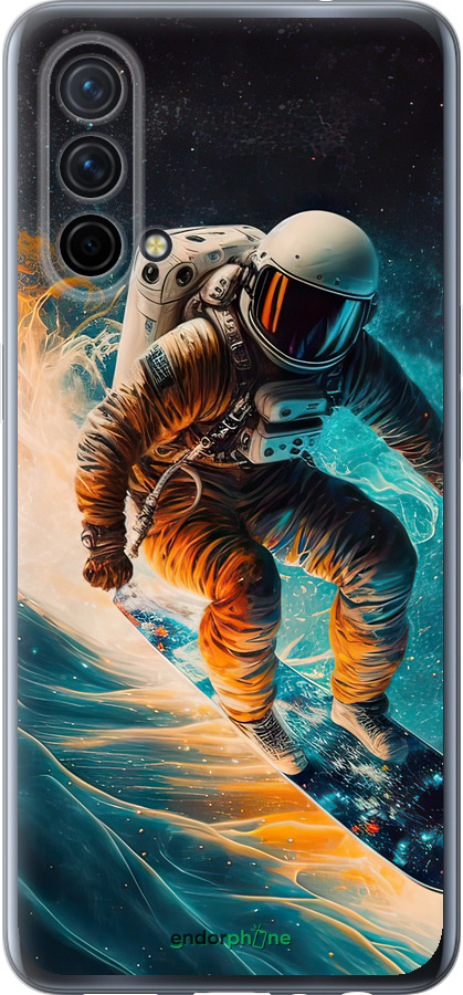 Силиконовый чехол Сноубордист для OnePlus Nord CE 5G/CORE Edition 5G - 5604u-3484 изображение 