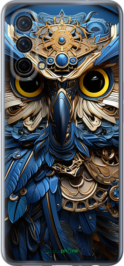 Силиконовый чехол Сова v2 для OnePlus Nord CE 5G/CORE Edition 5G - 5649u-3484 изображение 