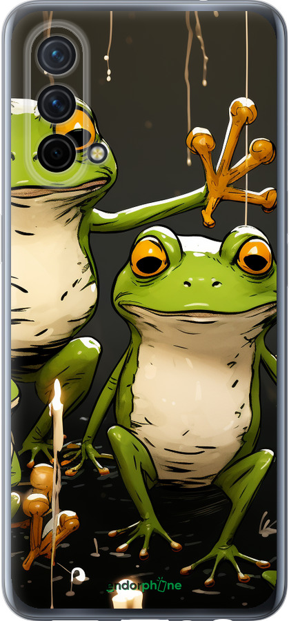 Силиконовый чехол Жабки 2 для OnePlus Nord CE 5G/CORE Edition 5G - 5657u-3484 изображение 