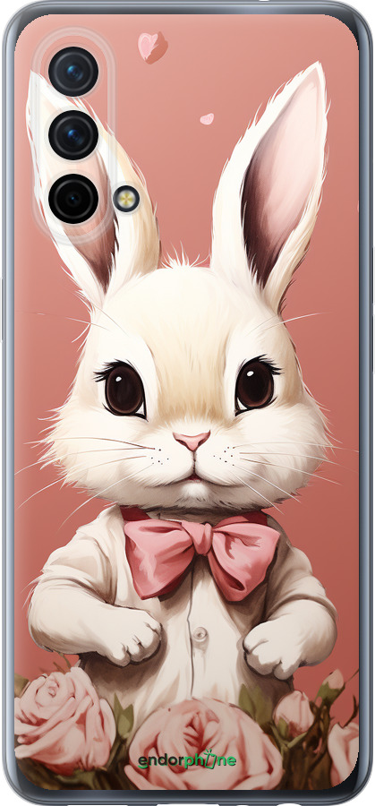 Силиконовый чехол Зайчик для OnePlus Nord CE 5G/CORE Edition 5G - 5669u-3484 изображение 