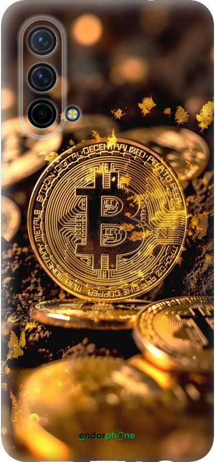 Силиконовый чехол Золотая лихорадка биткойна для OnePlus Nord CE 5G/CORE Edition 5G - 6089u-3484 изображение 