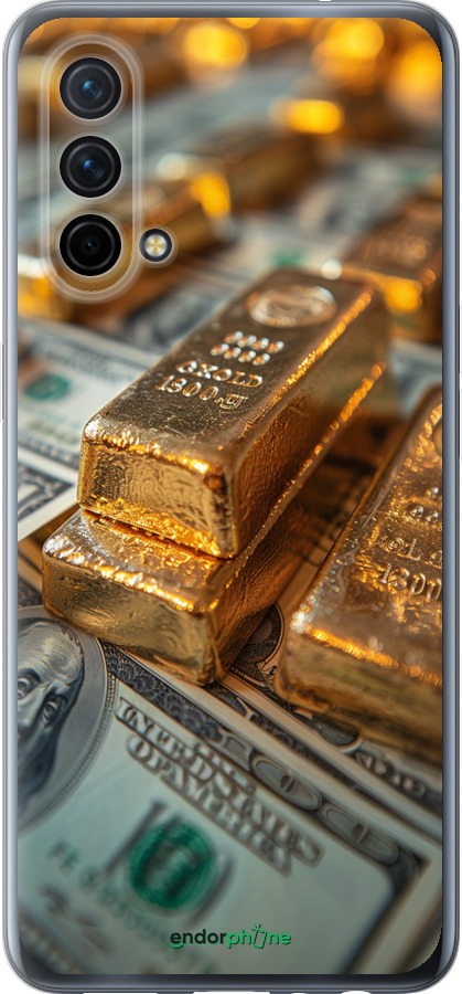 Силиконовый чехол Слитки и доллары для OnePlus Nord CE 5G/CORE Edition 5G - 6105u-3484 изображение 