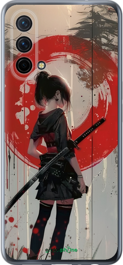 Силиконовый чехол Сумерки воина: Танец с катаной для OnePlus Nord CE 5G/CORE Edition 5G - 6123u-3484 изображение 