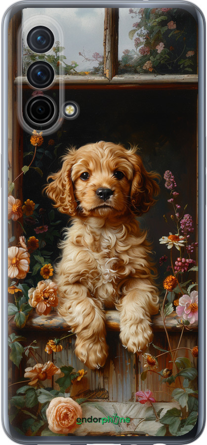 Силиконовый чехол Щенок cocker spaniel для OnePlus Nord CE 5G/CORE Edition 5G - 6136u-3484 изображение 