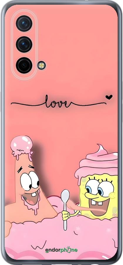 Силиконовый чехол Спанч Боб для OnePlus Nord CE 5G/CORE Edition 5G - 6282u-3484 изображение 