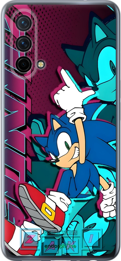 Силиконовый чехол Соник для OnePlus Nord CE 5G/CORE Edition 5G - 6284u-3484 изображение 