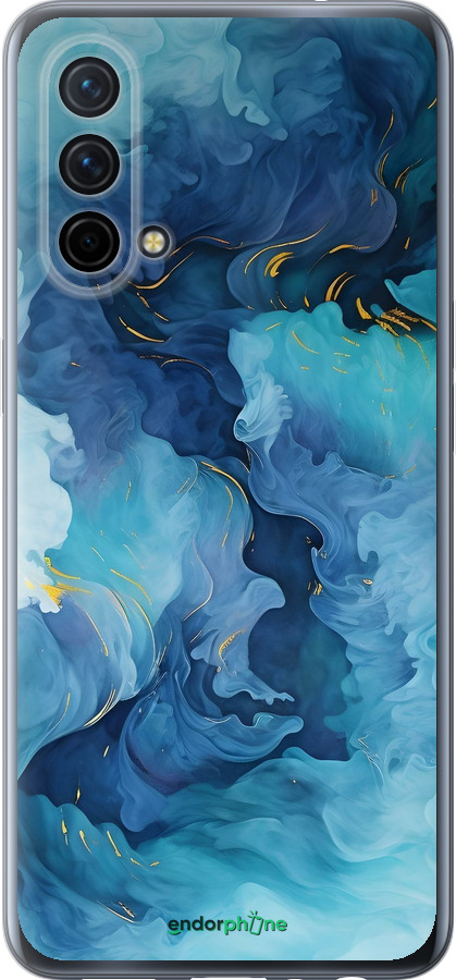 Силиконовый чехол Акварель для OnePlus Nord CE 5G/CORE Edition 5G - 6320u-3484 изображение 