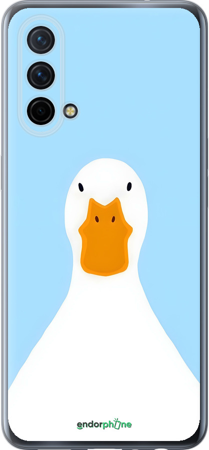 Силиконовый чехол Гусь для OnePlus Nord CE 5G/CORE Edition 5G - 6350u-3484 изображение 