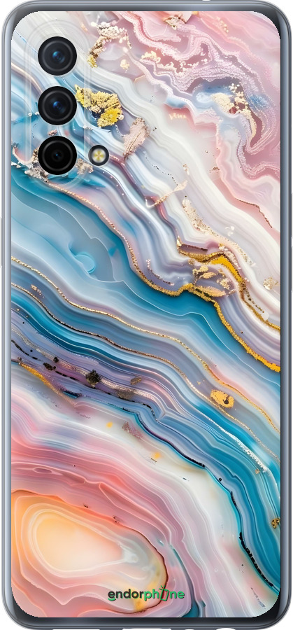 Силиконовый чехол Мрамор красивый для OnePlus Nord CE 5G/CORE Edition 5G - 6376u-3484 изображение 