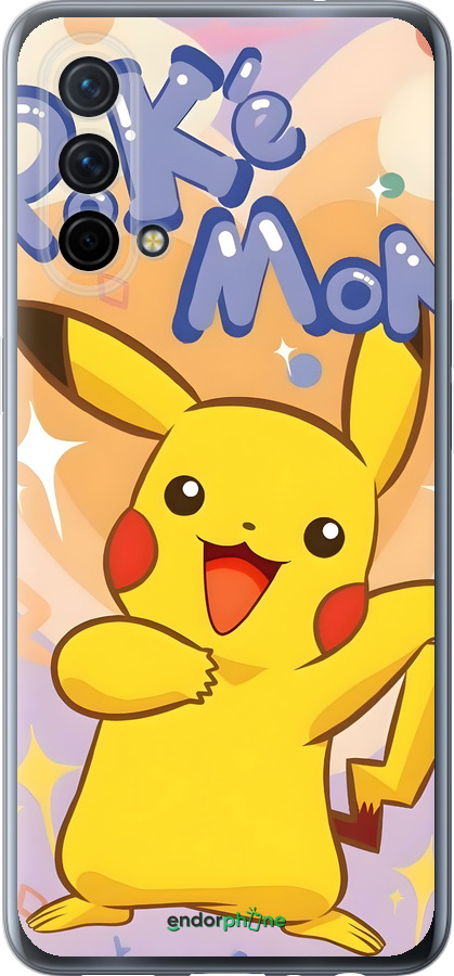 Силиконовый чехол Пикачу для OnePlus Nord CE 5G/CORE Edition 5G - 6383u-3484 изображение 