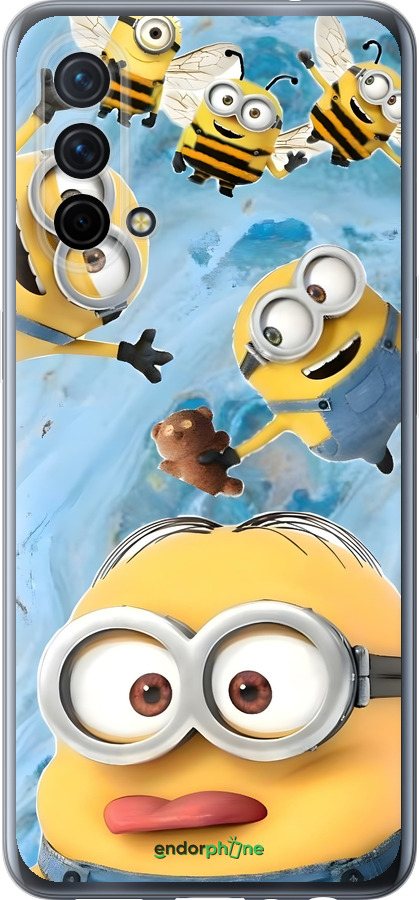 Силиконовый чехол Миньоны для OnePlus Nord CE 5G/CORE Edition 5G - 6386u-3484 изображение 