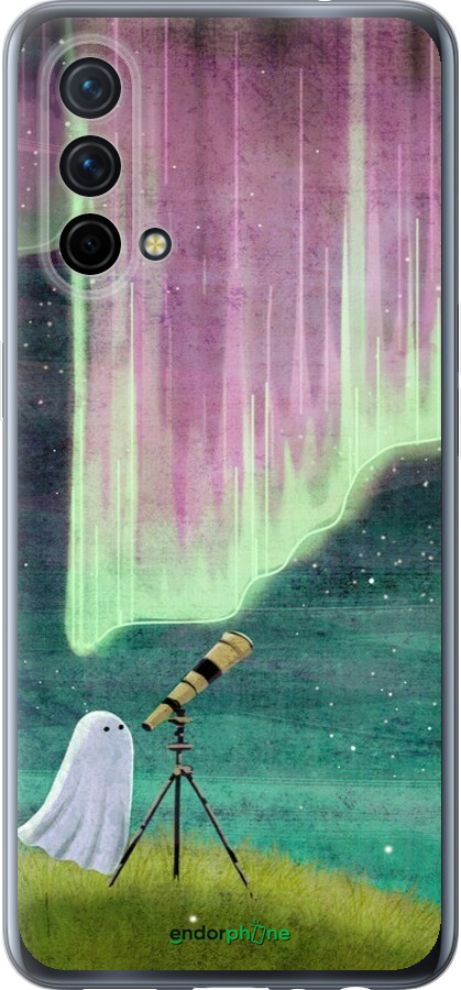 Силиконовый чехол Привидение и звезды для OnePlus Nord CE 5G/CORE Edition 5G - 6443u-3484 изображение 