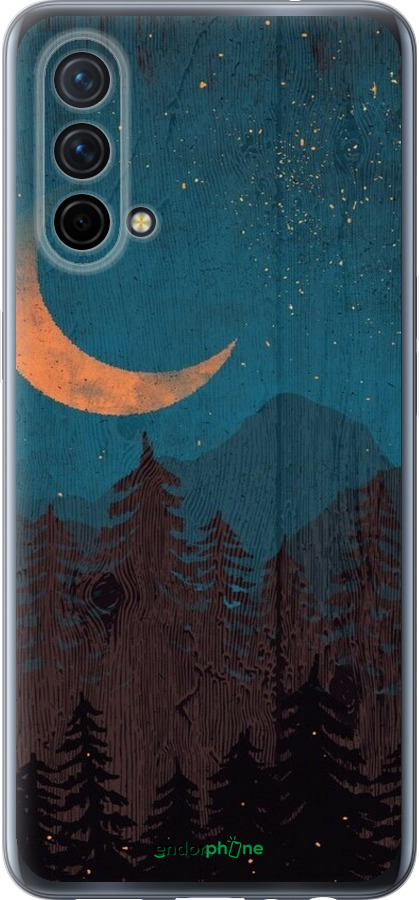 Силиконовый чехол Звездный лес для OnePlus Nord CE 5G/CORE Edition 5G - 6480u-3484 изображение 