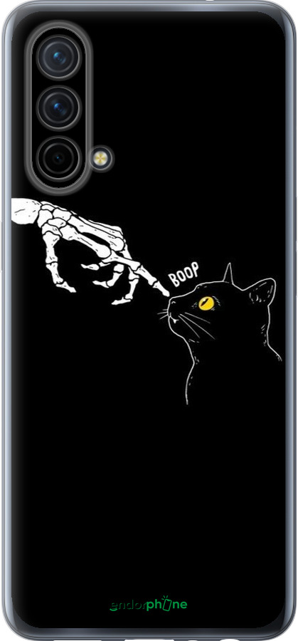 Силиконовый чехол Кошка для OnePlus Nord CE 5G/CORE Edition 5G - 6505u-3484 изображение 