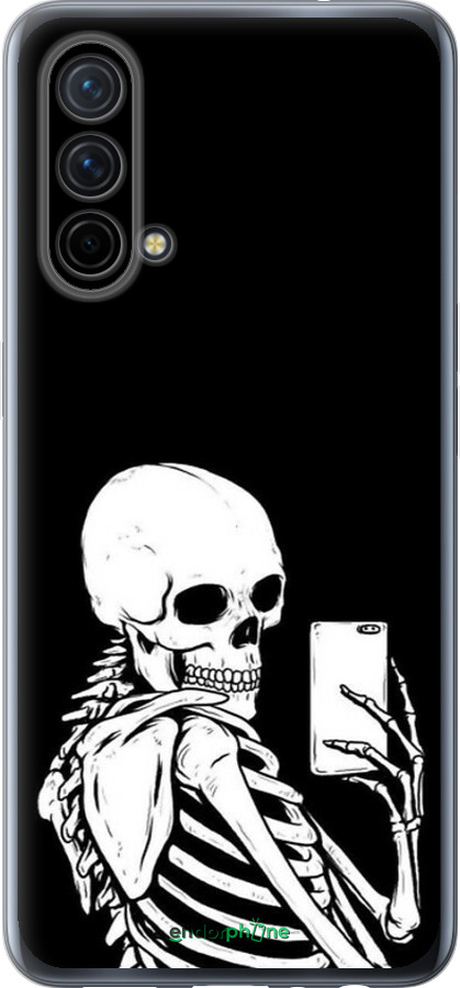 Силиконовый чехол Скелет делает Selfie для OnePlus Nord CE 5G/CORE Edition 5G - 6535u-3484 изображение 