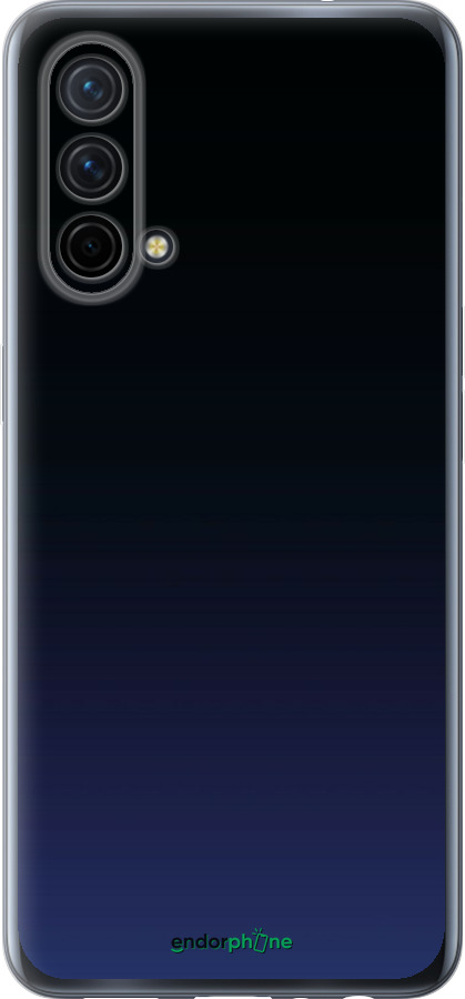 Силиконовый чехол Градиент в тёмно - синем стиле для OnePlus Nord CE 5G/CORE Edition 5G - 6542u-3484 изображение 