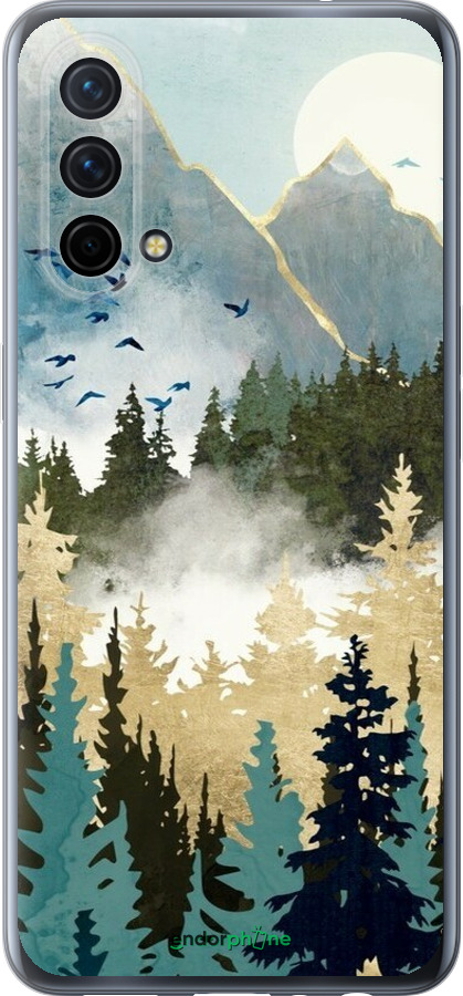 Силиконовый чехол С изображением лесного пейзажа для OnePlus Nord CE 5G/CORE Edition 5G - 6548u-3484 изображение 