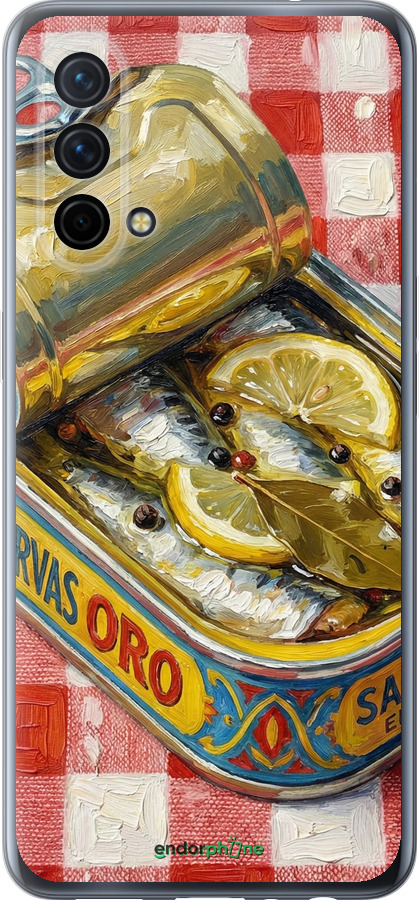 Силиконовый чехол Vintage Sardine Tin Phone для OnePlus Nord CE 5G/CORE Edition 5G - 6772u-3484 изображение 