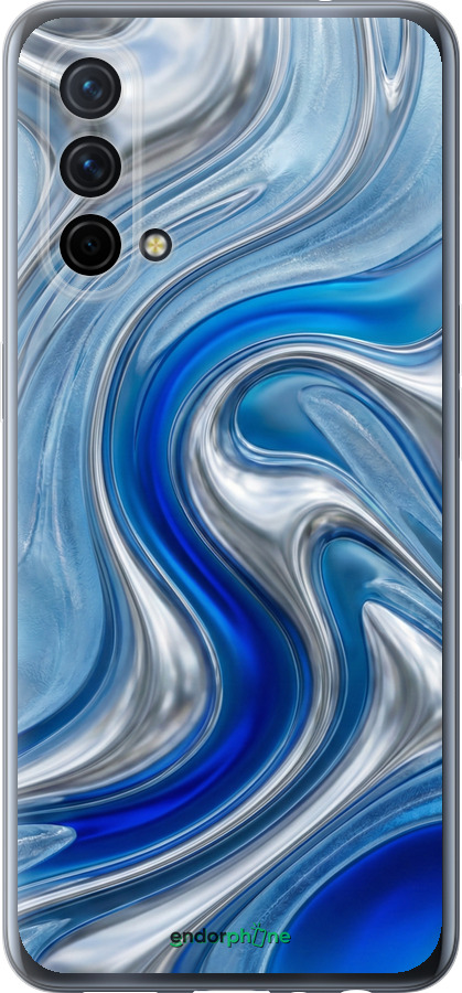 Силиконовый чехол Liquid Chrome для OnePlus Nord CE 5G/CORE Edition 5G - 6781u-3484 изображение 