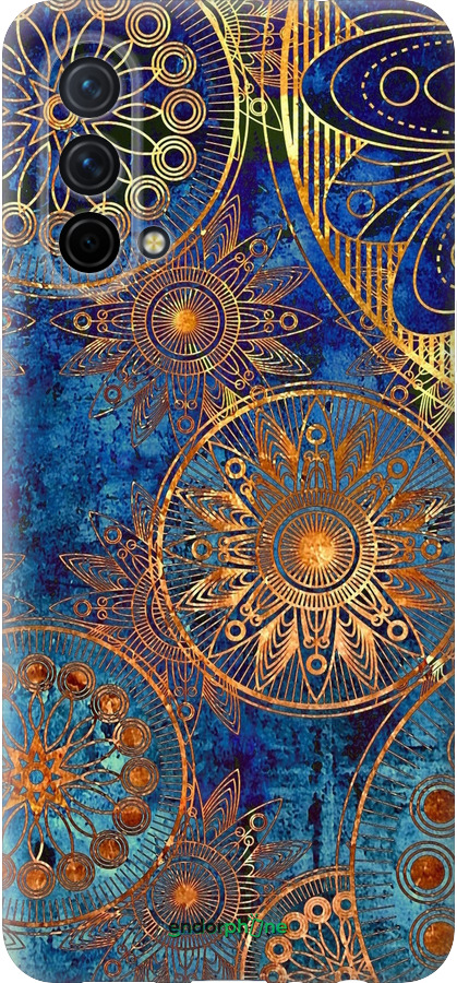 Силиконовый чехол Золотой узор для OnePlus Nord CE 5G/CORE Edition 5G - 678u-3484 изображение 