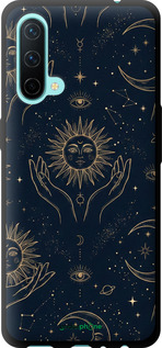 TPU чехол Celestial Harmony: Sun & Moon Gold Mystic Pattern для OnePlus Nord CE - 6778b-2382 изображение 