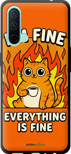 TPU чехол 'Funny Cat' для OnePlus Nord CE изображение 5